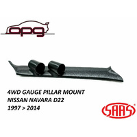 Genuine SAAS Pillar / Pod for Nissan Navara D22 1997 > 2014 Holder / Mount 52mm Gauges