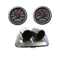 Genuine SAAS Gauge Dash Pod Gauge Package for Holden VE SV6 SS SSV Series 1/2 Oil Pressure & Volts