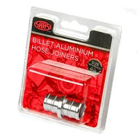 Genuine SAAS SHJ19M Hose Joiner Billet Aluminium Machined 19mm (3/4")