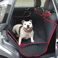 Autotecnica Rear Car Seat Protection Dog / Pet Cover with Safety Belt Slots 