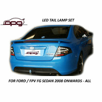 Black LED Tail Lights Special Edition to suit Blue cars Ford Falcon FG XR6 Turbo