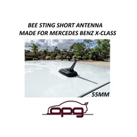 Antenna/Aerial Only Stubby Bee Sting for Mercedes Benz XClass 2018 Black 55mm - Antenna Base NOT included