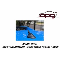 Autotecnica Antenna / Aerial Only Stubby Bee Sting for Ford RS Focus All MK3 MKIII Black 40mm - Antenna Base NOT included