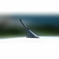 Autotecnica Antenna / Aerial Only Stubby Bee Sting for Peugeot 3007 3008 Black Carbon - Antenna Base NOT included