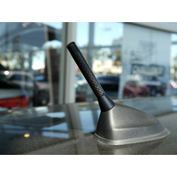 Autotecnica Antenna / Aerial Only Stubby Bee Sting for Renault Trafic & Master Vans - Black Carbon 7.5cm Black & Carbon - Antenna Base NOT included