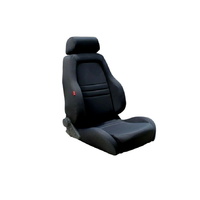 Autotecnica Sport Bucket Seat 4X4 4WD ADR Approved Fits 75 76 78 79 Series Toyota Landcruiser Models Black Cloth - Drivers Side Only