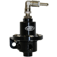 Genuine SAAS SR1001 Black EFI Performance Fuel Pressure Regulator Adjustable 1:1 Rising Rate