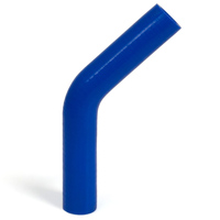 SAAS 45Deg 4 Ply Silicone Hose 32mm x 32mm Blue