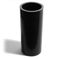 SAAS Straight 4 Ply Silicone Hose 45mm x 45mm x 127mm Black