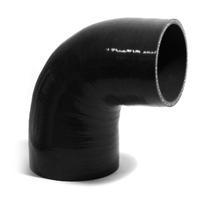 SAAS 90Deg 4 Ply Silicone Reducer 76mm x 102mm Black