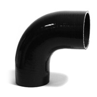 SAAS 90Deg 4 Ply Silicone Hose 76mm x 76mm Black