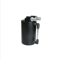 Genuine SAAS ST1005 - Oil Catch Tank Round Black Billet 500ml