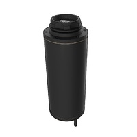 Genuine SAAS ST1008 Universal BLK Billet Alloy T6061 .7 Litre Radiator Overflow Recovery