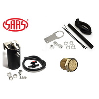 Genuine SAAS ST1014 ST7101 Black Billet - Oil Separator Catch Can for Oil VW Volkswagen Amarok 2.0L 2011 >