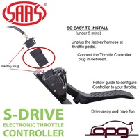 Genuine SAAS Pedal Box S Drive Electronic Throttle Controller for Toyota-Isuzu-Lexus 