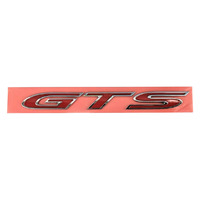 Genuine Holden HSV Badge "GTS" for VF GENF GENF2 E2 E3 & Coupe GTS Boot Badge Red with Chrome Rim