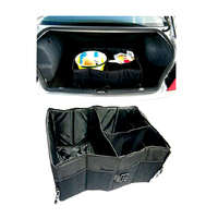 Autotecnica Collapsible Travelling Boot Trunk Wagon Organiser/Organizer 55cm X 40cm X 26cm