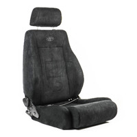 SAAS TRAX 4X4 Seat Black Water Repellant Cloth ADR Compliant