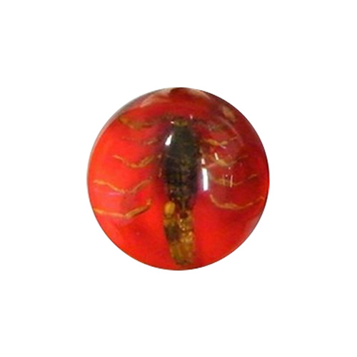 Autotecnica Manual Multi-Fit Gearshift Knob Scorpion Red Base Alloy