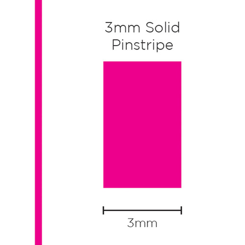 Genuine SAAS Pinstripe Solid Pink 3mm x 10mt