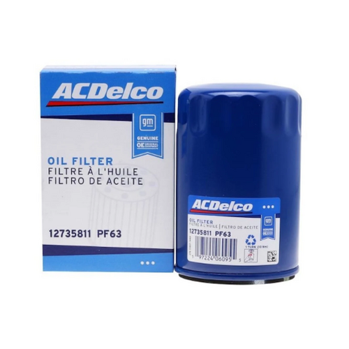 Genuine AC Delco Oil Filter For Chevrolet Silverado 1500 6.2L L87 Petrol 12735811