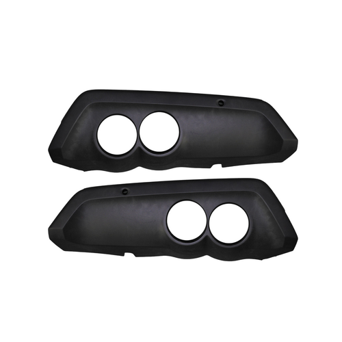Genuine HSV Exhaust Bumper Trims - Black Left / Right VF Maloo GenF2 GTS Pair