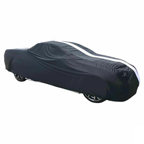 Autotecnica Indoor Show Car Cover Non Scratch for EJ EH HD HR HK HT HG Holden Ute Softline - Black