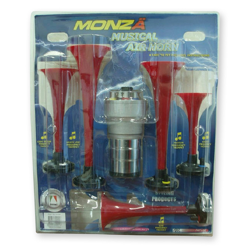 Autotecnica Horn - La Cucaracha - Musical Air Horn 12v - 5 X Horns INC Mounting Kit