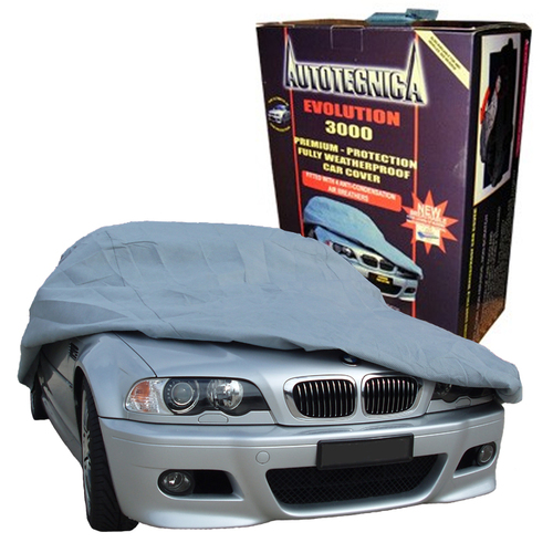Autotecnica Evolution 35-182 Weatherproof Car Cover Non Scratch fits Cars Up To 4.25 Meters