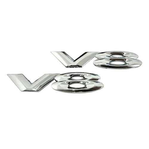 Genuine Holden Badge Fender for "V8" VY VZ SS Holden Commodore Pair Chrome NOS