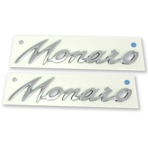 Genuine Holden Badge for "Monaro" V2 VY VZ 1/4 Panel Chrome Pair