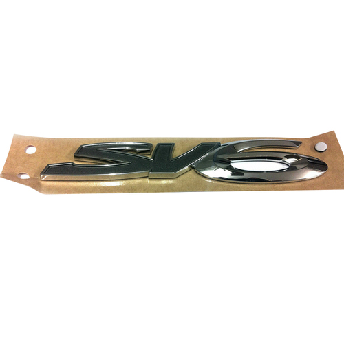 Genuine Holden Commodore Badge for Sedan Ute Wagon "Sv6" VE VF SV6 Bootlid Tailgate