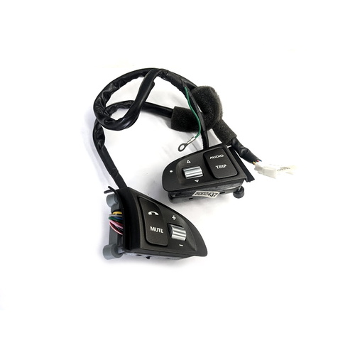 Genuine Holden Steering Wheel Switch Assy Left & Right Red Lighting Radio / Trip for Holden & HSV VE WM Statesman Grey