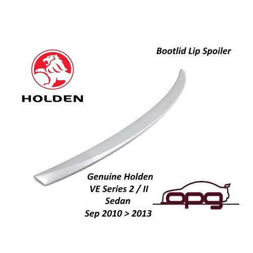 Genuine Holden Bootlid Spoiler Lip Kit for All Sedan VE SS SSV SV6 Omega Berlina Calais Series 2 Only From September 2010 > 2013