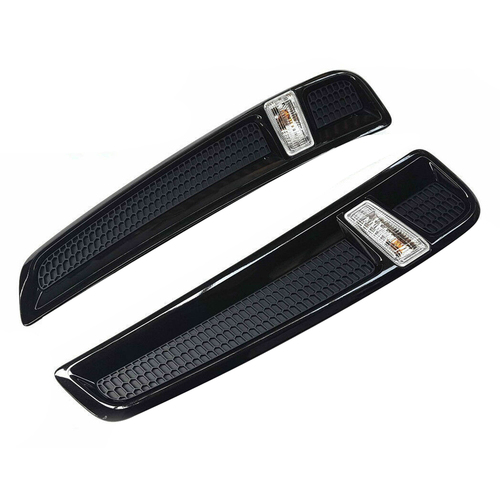 Genuine Holden Fender Vent Surrounds Phantom Black for VF2 Commodore SS SSV Storm Thunder Pair