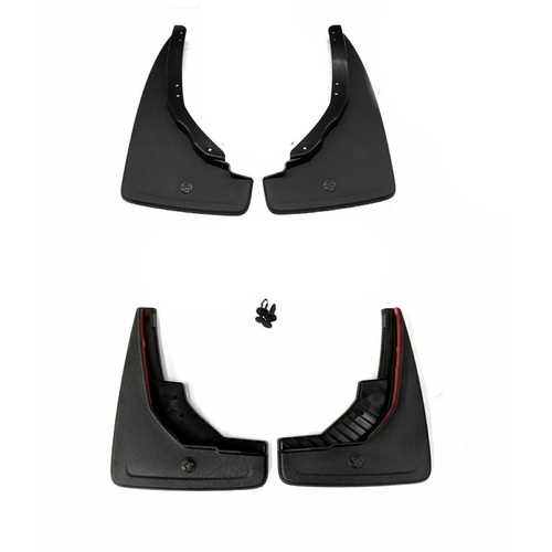 Genuine Holden Mudflap Deflector Kit for WM WN Statesman Caprice V Caprice & For USA Export PPV Police Patrol Vehicle F&R With No Side Skirts Fitted