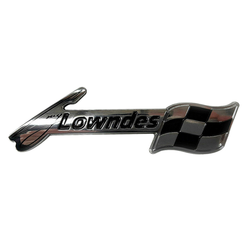 Genuine Holden Badge for "Lowndes" VF SS SSV Lowndes Limited Edition Decklid / Trunk