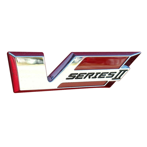 Genuine Holden Badge for "V Series 2" Calais SS SSV Redline VF2 VFII Series 2 & WN Statesman Red