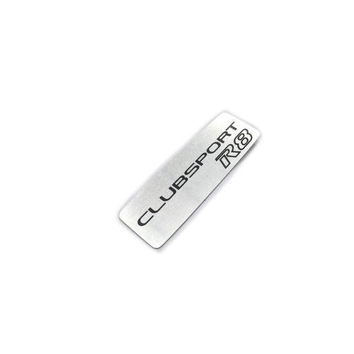 Genuine HSV Console Badge "Clubsport R8" R8 Clubsport & Maloo GEN-F GEN-F VF 2013 2014 2015 Console