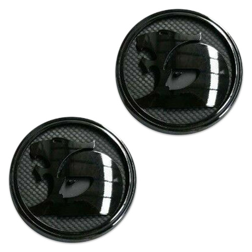 Genuine Holden HSV Badge Helmet Lion & Helmet for VF GEN-F GEN-F2 GTS Boot & Bonnet Sed Gloss Black