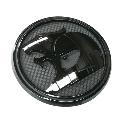 Genuine Holden HSV Badge Lion & Helmet for VF GEN-F GENF2 GTS Clubsport R8 Wag Sed Gloss Black Bonnet