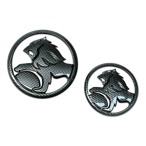 Genuine Holden Badge Combo Kit for Genuine Holden Grille And Boot Tailgate VF SS SSV SV6 Carbon Fibre