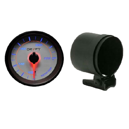 Genuine Drift Gauge Saturn Series Turbo Boost & Pod Package 30 IN-HG > 20 PSI 60mm 