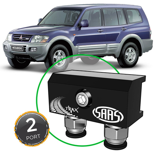 Genuine SAAS DB1010-3203 Diff Breather Kit 2 Port for Mitsubishi Pajero NM NP 2000>06