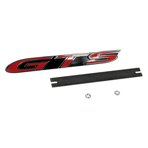 Genuine HSV Grille Badge & Retainer for VF GENF GENF2 "GTS" Red Black GTS