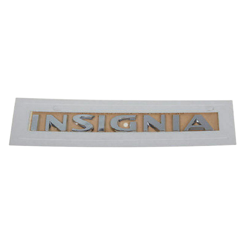 Genuine Holden Badge for Chrome "Insignia" Insignia VXR Rear Decklid Boot 2013>2017