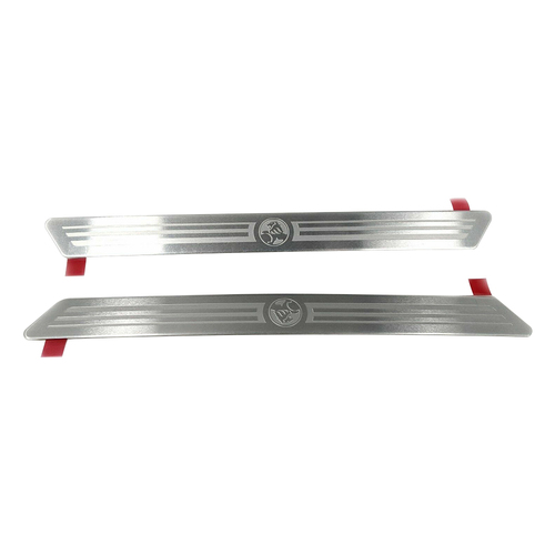 Genuine GM Holden Spark Scuff Sill Plates with Lion Emblem ZB (2) Pair Front Or Rear 