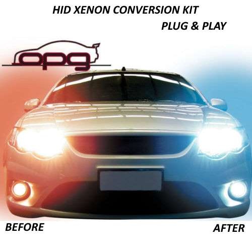 Autotecnica Plug & Go Xenon HID 6000k H11 Fog Lamps Conversion for Ford FG MK1 MK2 All