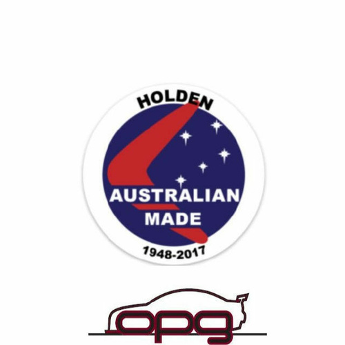 HOI Decal Australian Made - for Holden 1948-2017 1/4 Vent Window Sticker