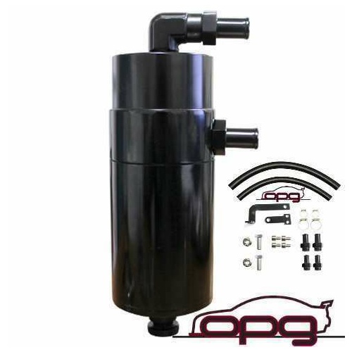 Autotecnica Performance Alloy PCV Catch Can - Diesel Engines Bl Anodized for Ford Ranger PJ PK